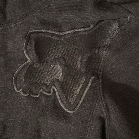 Fox High Neckline Zip Up Sweater - Picture 2 of 7